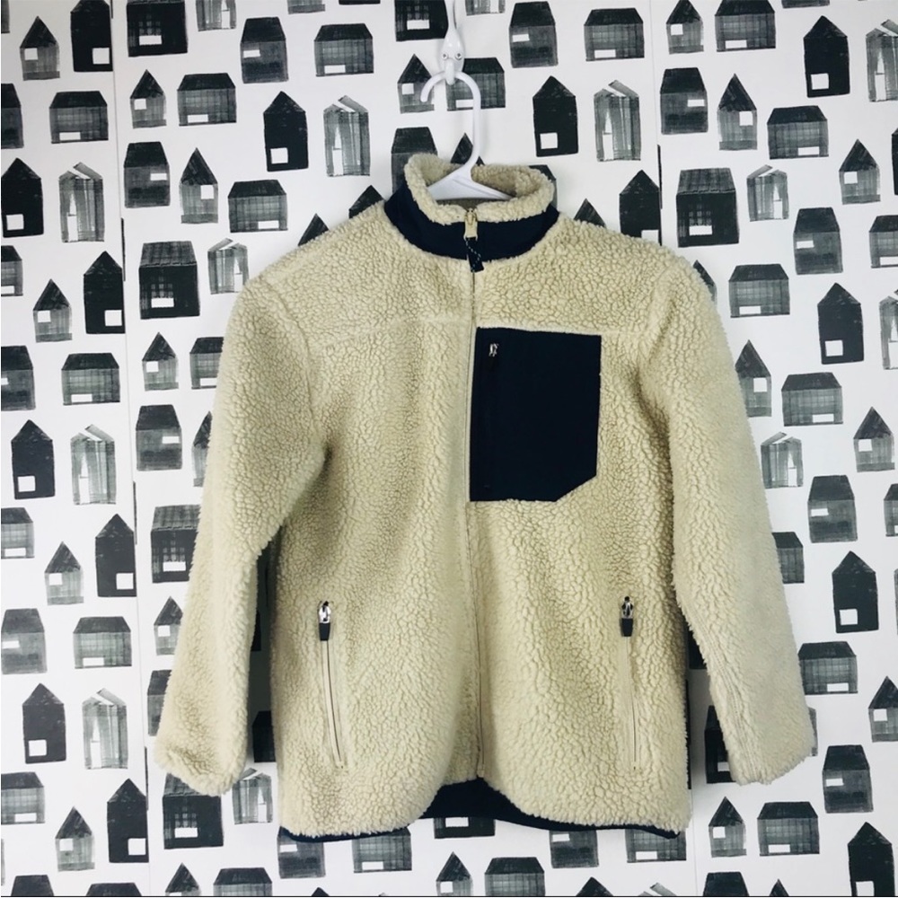 Sherpa Kids’ Zip Up Jacket - Boys 8 - Old Navy